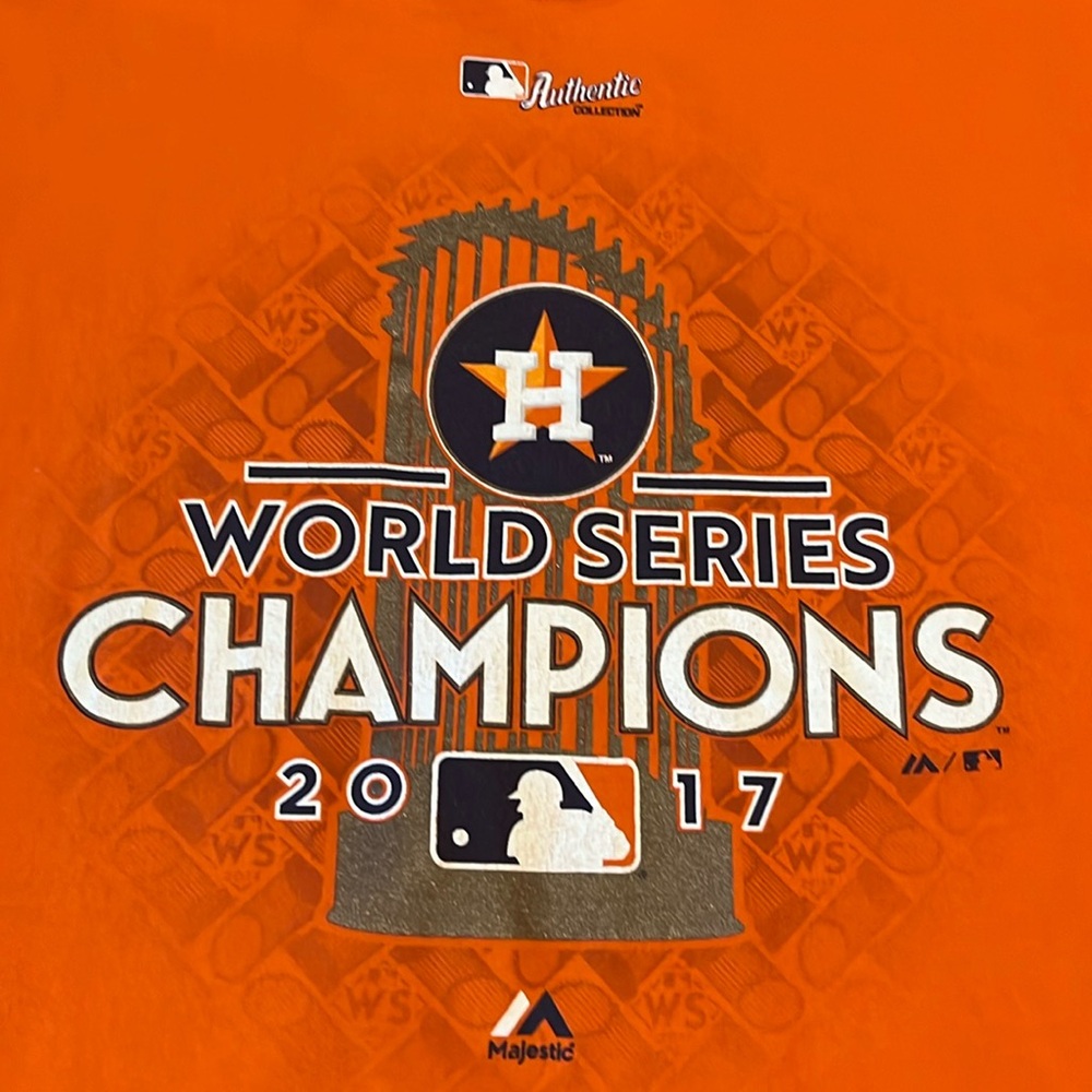 MLB Houston Astros 2017 World Series Champions 2XL Shirt
